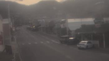Weather camera view of Overland Hotel.