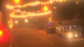 Weather camera view of Overland Hotel.