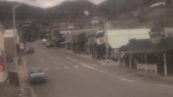 Weather camera view of Overland Hotel.