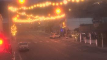 Weather camera view of Overland Hotel.