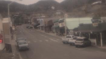 Weather camera view of Overland Hotel.