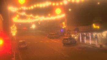 Weather camera view of Overland Hotel.