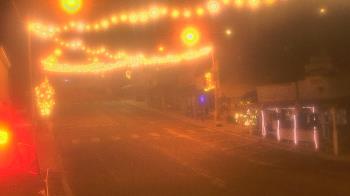 Weather camera view of Overland Hotel.