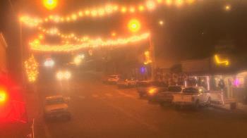 Weather camera view of Overland Hotel.