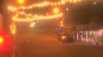 Weather camera view of Overland Hotel.