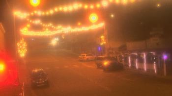 Weather camera view of Overland Hotel.