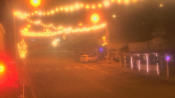 Weather camera view of Overland Hotel.