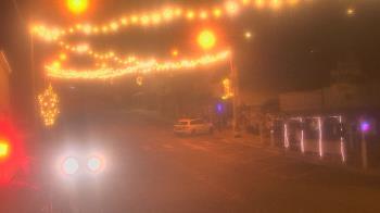 Weather camera view of Overland Hotel.