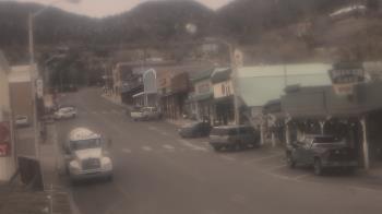 Weather camera view of Overland Hotel.