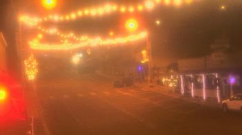 Weather camera view of Overland Hotel.