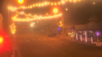 Weather camera view of Overland Hotel.