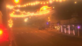 Weather camera view of Overland Hotel.