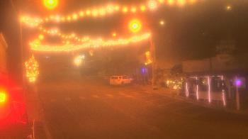 Weather camera view of Overland Hotel.