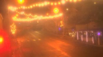 Weather camera view of Overland Hotel.