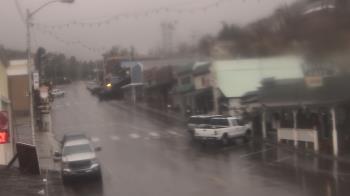 Weather camera view of Overland Hotel.