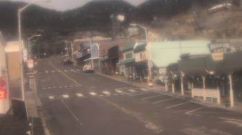 Weather camera view of Overland Hotel.