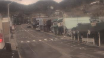 Weather camera view of Overland Hotel.