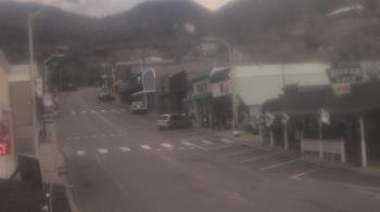 Weather camera view of Overland Hotel.