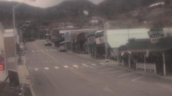 Weather camera view of Overland Hotel.