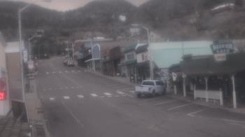 Weather camera view of Overland Hotel.
