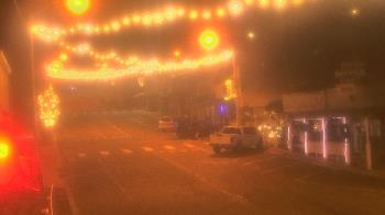 Weather camera view of Overland Hotel.