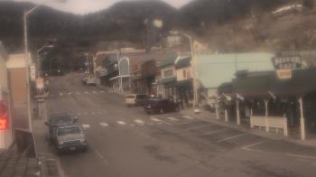 Weather camera view of Overland Hotel.