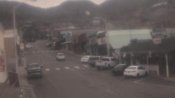 Weather camera view of Overland Hotel.