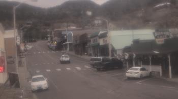 Weather camera view of Overland Hotel.