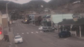 Weather camera view of Overland Hotel.