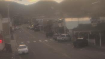 Weather camera view of Overland Hotel.