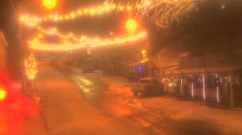 Weather camera view of Overland Hotel.