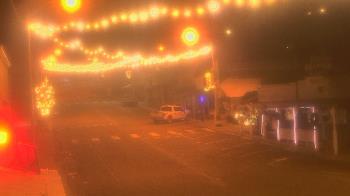 Weather camera view of Overland Hotel.