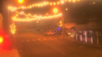 Weather camera view of Overland Hotel.