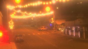 Weather camera view of Overland Hotel.