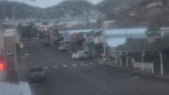 Weather camera view of Overland Hotel.