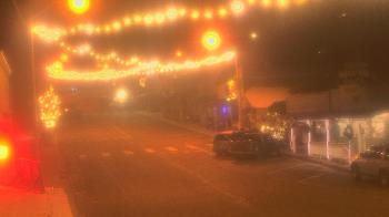 Weather camera view of Overland Hotel.