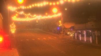 Weather camera view of Overland Hotel.