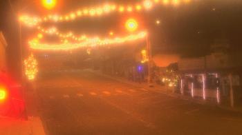 Weather camera view of Overland Hotel.