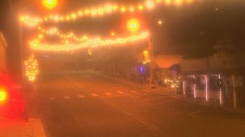 Weather camera view of Overland Hotel.