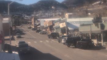 Weather camera view of Overland Hotel.