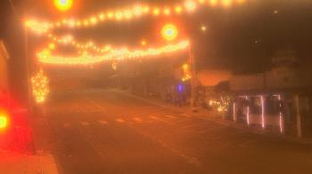 Weather camera view of Overland Hotel.