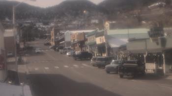 Weather camera view of Overland Hotel.