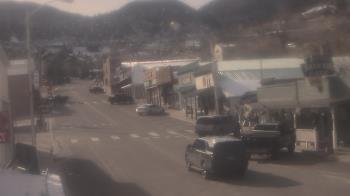 Weather camera view of Overland Hotel.