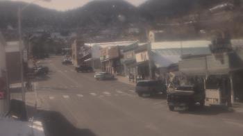 Weather camera view of Overland Hotel.