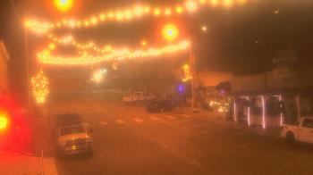 Weather camera view of Overland Hotel.