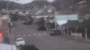 Weather camera view of Overland Hotel.