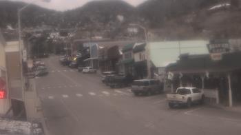 Weather camera view of Overland Hotel.
