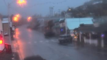 Weather camera view of Overland Hotel.