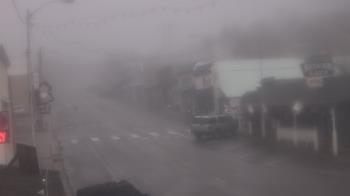 Weather camera view of Overland Hotel.