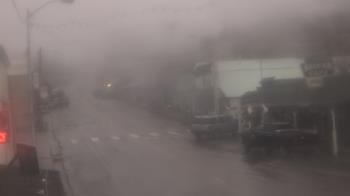 Weather camera view of Overland Hotel.